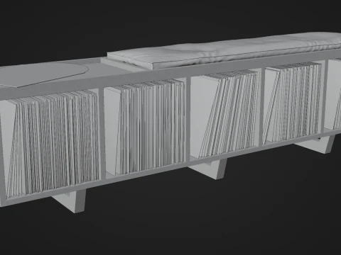 Vinyl Storage No18 3D Model
