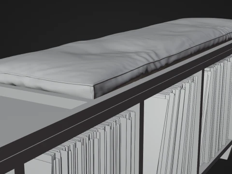 Vinyl Storage No18 3D Model