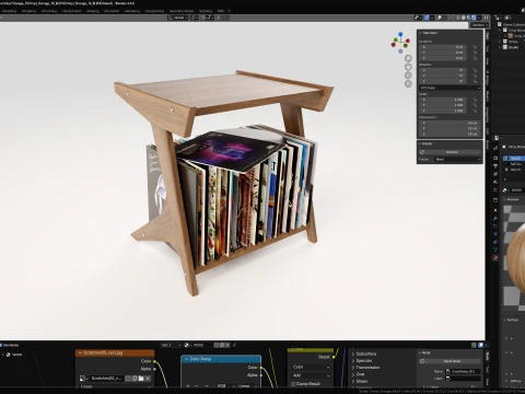 Vinyl Storage No19 3D Model