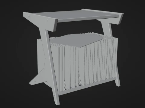 Vinyl Storage No19 3D Model