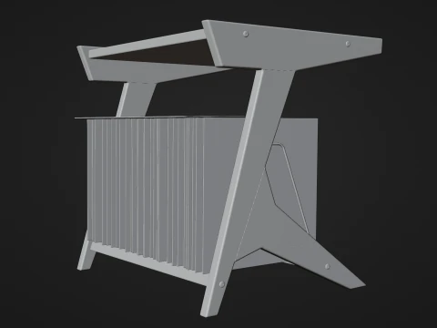 Vinyl Storage No19 3D Model