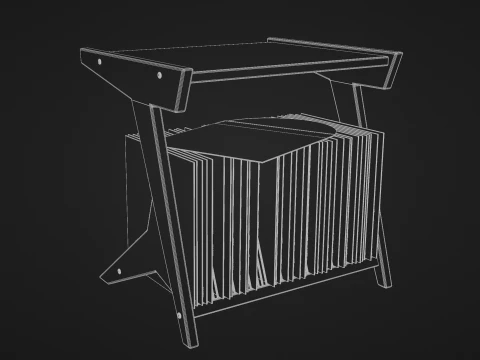 Vinyl Storage No19 3D Model