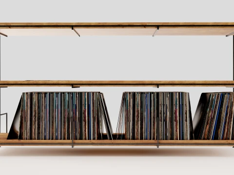 Vinyl Storage No20 3D Model