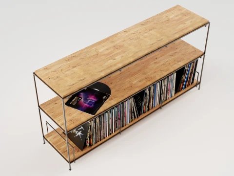 Vinyl Storage No20 3D Model