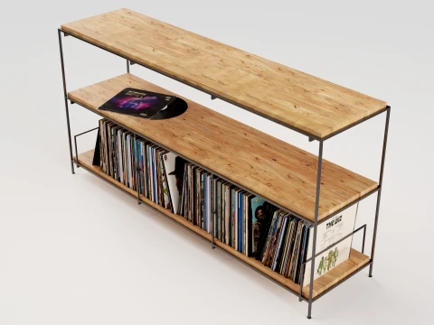 Vinyl Storage No20 3D Model