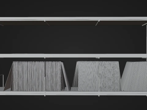 Vinyl Storage No20 3D Model