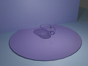3d transparent mug 3D Model