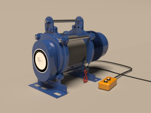 winch Modello 3D
