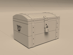casket Modello 3D