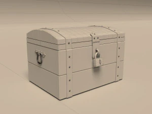 कास्केट 3D मॉडल