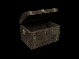 casket Modello 3D