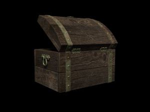 casket Modello 3D
