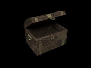 casket Modello 3D