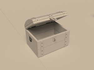 casket Modello 3D