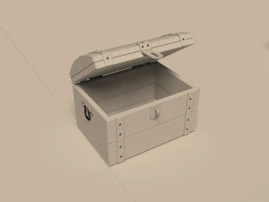 कास्केट 3D मॉडल