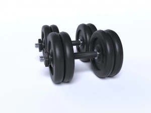 mancuernas Modelo 3D