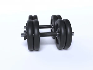 mancuernas Modelo 3D