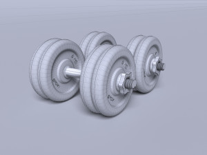 dumbrelles 3D Model
