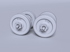 dumbrelles 3D Model