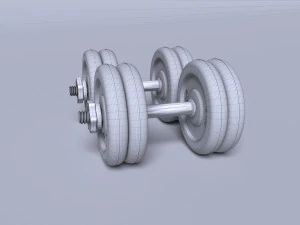 mancuernas Modelo 3D