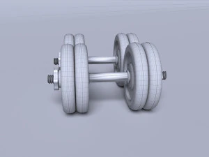 mancuernas Modelo 3D