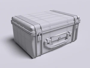 of the equipment box container case 3D Model