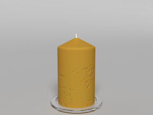 a set of s of candles Modelo 3D