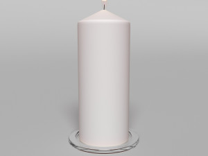 a set of s of candles Modelo 3D
