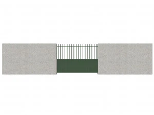 fence section 3D Model