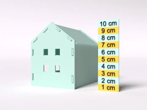 toy house 3D Print Model