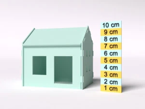 toy house 3D Print Model