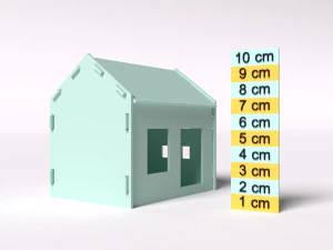toy house 3D Print Model