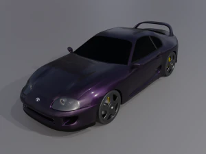 Toyota Supra 1998 3d Modello 3D