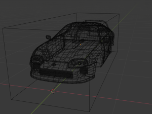 Toyota supra 1998 3d 3D Model