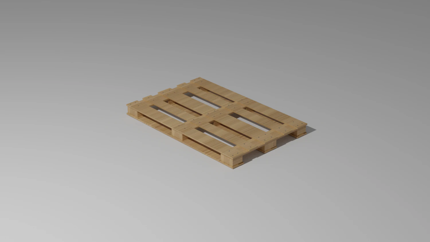 europallet 3D Model .c4d .max .obj .3ds .fbx .stl .blend 