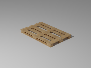 europallet Modello 3D