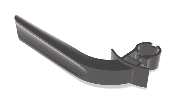 lawn mower handle 3D-Druckmodell .c4d .max .obj .3ds .fbx .stl .blend 