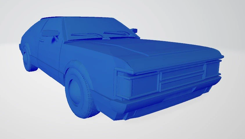 ford-consul coupe 1972 3D Model .c4d .max .obj .3ds .fbx .stl .blend