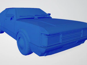 cup&ecirc; ford-c&ocirc;nsul 1972 Modelo 3D