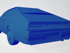 ford-consul coupe 1972 3D Model