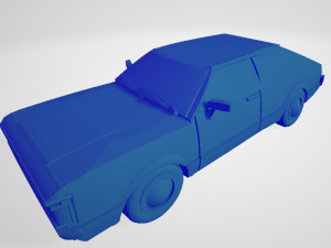 ford-consul coupe 1972 3D-Modell