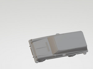 ford-taunus 12m turnier 1965 3D Model