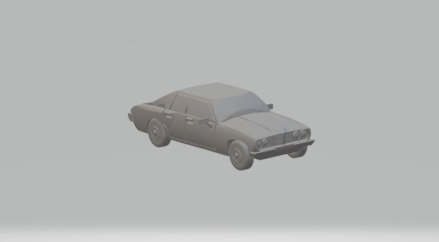 toyota corona mark ii 1977 3D Model .c4d .max .obj .3ds .fbx .stl .blend 
