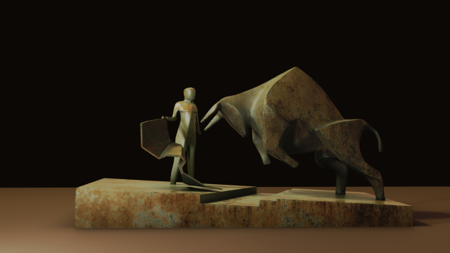 Corrida Modello 3D .c4d .max .obj .3ds .fbx .stl .blend 