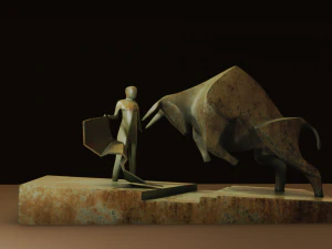 Коррида 3D Модель