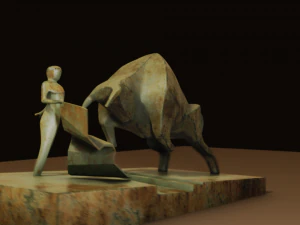 Corrida 3D Model