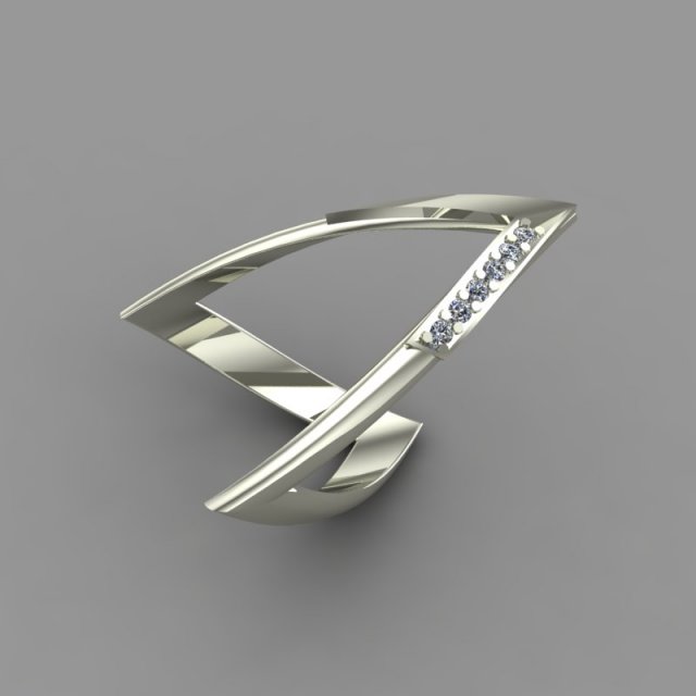 ring shark tooth 3Dモデル .c4d .max .obj .3ds .fbx .stl .blend 