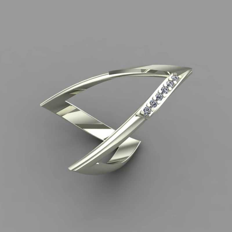 ring shark tooth 3D Model .c4d .max .obj .3ds .fbx .stl .blend 