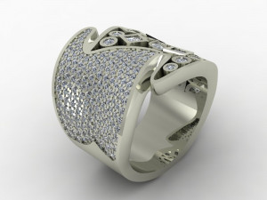 ring foam wave Modelo 3D