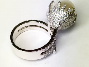 ring perlanddiamonds 3D Model